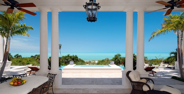 an assisted villa with ocean view that hosts 4 seniors in Puerto Plata, DR