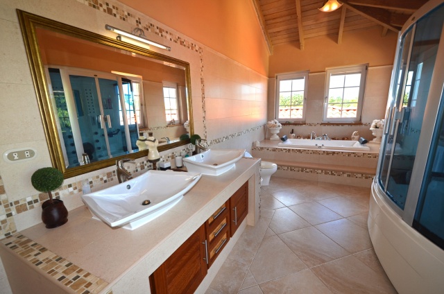 luxury bathroom in main suite