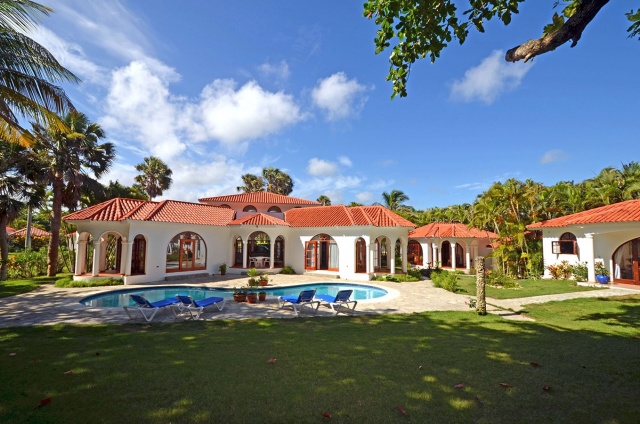 the smaller beach villa