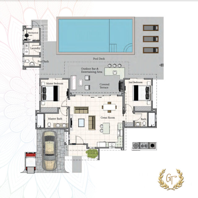 retirement villa floorplan